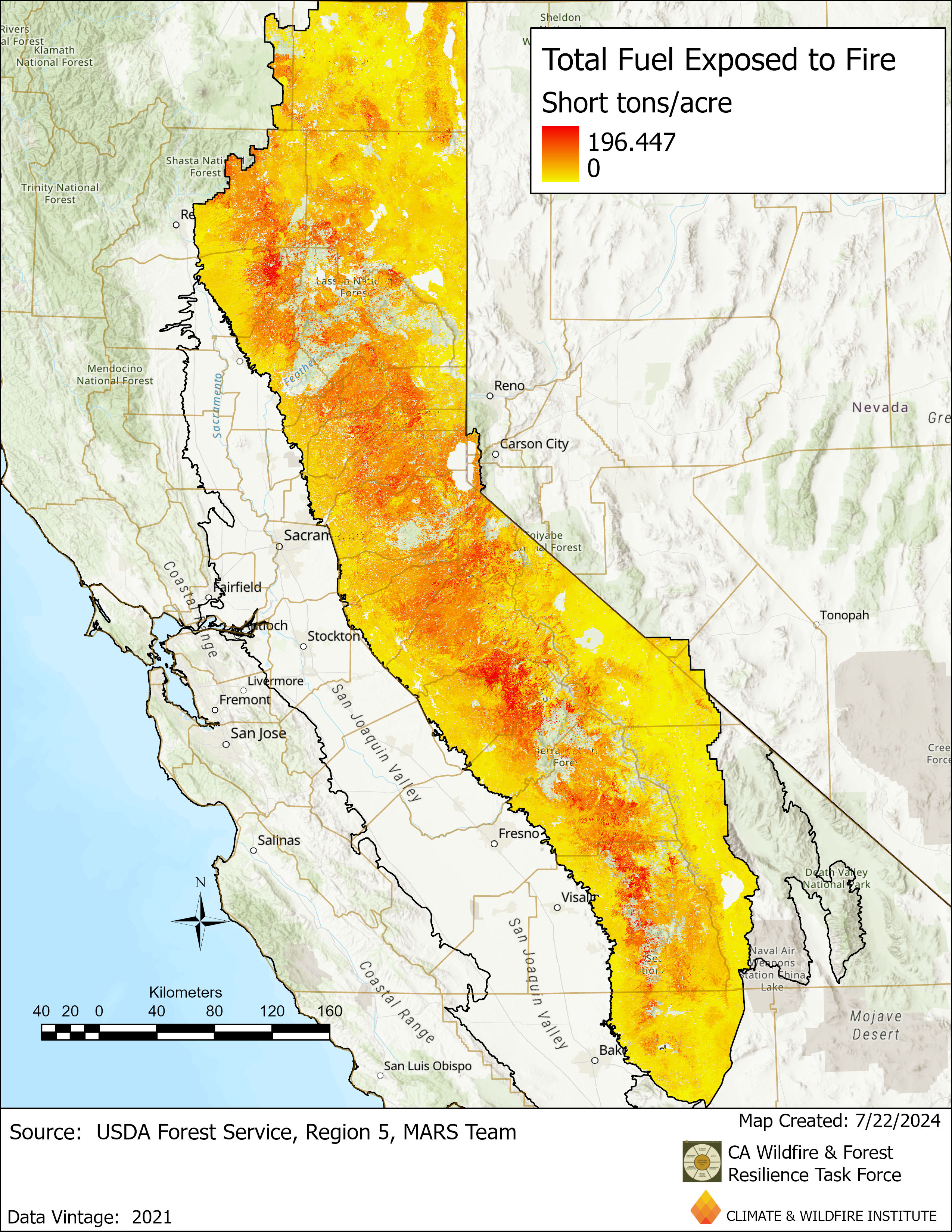 California Landscape Metrics (CLM)